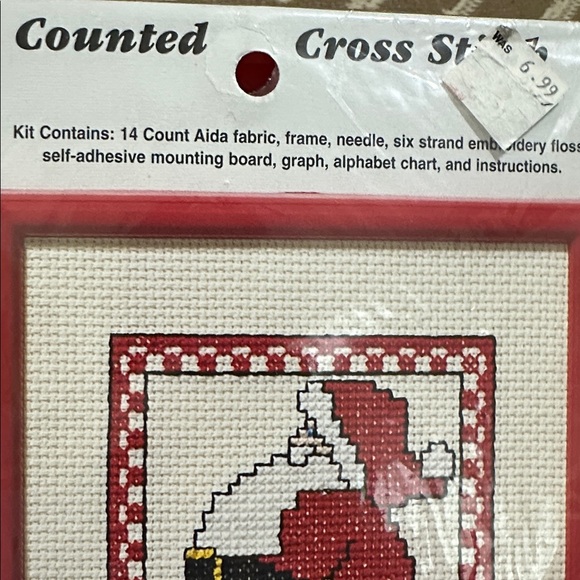 Vtg NeedleMagic NMI Counted Cross Stitch Kits Home for the Holidays & Santa - Picture 10 of 13